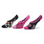 Vans Set di 3 paia di pedulini da donna Vans Love Canoodle VN0A7YUCBRK1 Cyclamen/Black