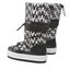 Tommy Jeans Cizme de zăpadă Tommy Jeans Snowboot High Logo EN0EN02163 Black/Blue Triumph Print 0GJ