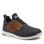 Salamander Sneakersy Salamander Porthos 31-60401-52 Navy/Cognac