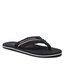 Tommy Hilfiger Flip flop Tommy Hilfiger Corporate Hilfiger Beach Sandal FM0FM04471 Desert Sky DW5