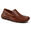 Clarks Μοκασίνια Clarks Markman Plain 261587037 Dark Tan Leather