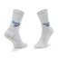 Reebok 3 pares de calcetines altos unisex Reebok Classics Fold-Over GG6684 White/Vector Blue/Vector Red