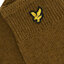 Lyle & Scott Férfi kesztyű Lyle & Scott Racked Rib Gloves GL304CL Olive W485