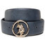 U.S. Polo Assn. Curea de Damă U.S. Polo Assn. Women's Belt 35H WIUGC2212WHA/200 Blue