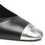 LOVE MOSCHINO Pantofi LOVE MOSCHINO JA10215G1FIA600B Nero/Arg