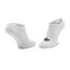 adidas Súprava 3 párov kotníkových ponožiek unisex adidas Trefoil Liner FT8524 White/Black