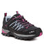 CMP Trekkingschuhe CMP Rigel Low Wmn Trekking Shoes Wp 3Q13246 Titanio/Skyway 66UM