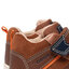 Geox Schnürschuhe Geox B New Flick B. A B161LA 022ME C0947 M Brown/Navy