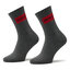 Hugo Sada 2 párů vysokých ponožek unisex Hugo 2P Qs Rib Lab Col Cc 50468435 031