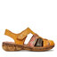 Comfortabel Sandale Comfortabel 720003-02 Braun/Khaki/Multi
