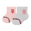 Tommy Hilfiger Sada 2 párů dětských vysokých ponožek Tommy Hilfiger 701220276 Pink Combo 002