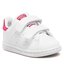 adidas Παπούτσια adidas Stan Smith Cf 1 FX7538 Ftwwht/Ftwwht/Bopink