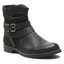 Clara Barson Polokozačky Clara Barson WS1522-11 Black