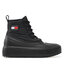 Tommy Jeans Polokozačky Tommy Jeans Fashion Boot EN0EN01912 Black BDS