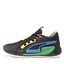 Puma Boty Puma Court Rider Chaos 379137 01 Puma Black/Pele Yellow/Archive Green/Racing Blue/Puma White