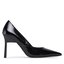 Calvin Klein Pantofi cu toc subțire Calvin Klein Geo Stiletto Pump HW0HW01638 Ck Black BAX