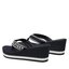 Tommy Hilfiger Žabky Tommy Hilfiger Webbing H Wedge Sandal FW0FW07149 Space Blue 0GY