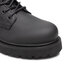 Tommy Jeans Turistická obuv Tommy Jeans Short Lace Up Leather Boot EM0EM01040 Black BDS