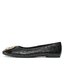 Tory Burch Baleríny Tory Burch Claire Quilted Ballet 150824 Perfect Black / Silver / Gold 001