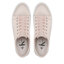 Calvin Klein Jeans Sneakersy Calvin Klein Jeans Flatform + Cupsole Satin YW0YW00917 Peach Blush 0JW