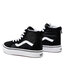 Vans Sneakersy Vans Comfycush Sk8-Hi VN0A5KRPBLK1 Safe Space Black