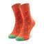 Happy Socks Unisex Magasszárú Zokni Happy Socks DOT13-2700 Narancssárga