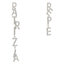 Patrizia Pepe Fülbevaló Patrizia Pepe CJ9179/M009-J3AG Silver/Crystal