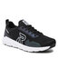 Rieker Sneakersy Rieker 07802-00 Schwarz