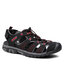 Hi-Tec Sandale Hi-Tec Tiore AVS-SS19-HT-01-Q2 Black/Dark Grey/Red