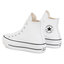 Converse Кецове Converse Ctas Lift Clean Hi 561676C White/Black/White