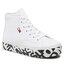 Tommy Jeans Sneakers Tommy Jeans Cups. Print Logo Mid EN0EN02065 White 0K4