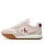 Calvin Klein Jeans Sneakers Calvin Klein Jeans Toothy Runner Irregular Lines W YW0YW00934 Ancient White/Eggshell 0K9
