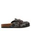 KARL LAGERFELD Papucs KARL LAGERFELD KL80441M Black Pu w /Grey
