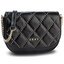 DKNY Táska DKNY Sofia Saddle Bag R94EUF86 Blk/Gold BGD