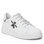 Patrizia Pepe Сникърси Patrizia Pepe PJ210.06 M Bianco/Nero