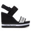 Calvin Klein Jeans Σανδάλια Calvin Klein Jeans Wedge Sandal YW0YW00669 BDS