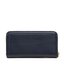 Lauren Ralph Lauren Голям дамски портфейл Lauren Ralph Lauren Ovl Zip Cont 432871779007 Navy
