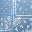 Manebi Bolso Manebi Ribiera Bag Maxi B 1.1 Ar Denim Blue/Bandana Nylon
