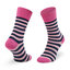 Tommy Hilfiger Set di 2 paia di calzini lunghi unisex Tommy Hilfiger 100000816 Pink Combo 009