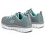 Skechers Pantofi Skechers Twisted Fortune 12614/GYMN Gray/Mint