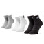 adidas Σετ 3 ζευγάρια κοντές κάλτσες unisex adidas Light Ank 3PP DZ9434 Mgreyh/White/Black