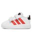 adidas Pantofi adidas Grand Court Lifestyle Hook and Loop Shoes IG2558 Ftwwht/Brired/Cblack