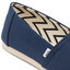 Toms Félcipő Toms Alpargata 10017712 Navy
