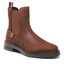 Tommy Hilfiger Боти тип челси Tommy Hilfiger Th Coin Flat Boot FW0FW06742 Truffle Brown GT7