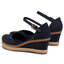 Tommy Hilfiger Espadrilky Tommy Hilfiger Basic Closed Toe Mid Wedge FW0FW04787 Desert Sky DW5