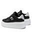 KARL LAGERFELD Sneakersy KARL LAGERFELD KL63530 Black Lthr
