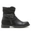 Clara Barson Polokozačky Clara Barson WS1522-11 Black