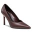 Calvin Klein Pantofi cu toc subțire Calvin Klein Geo Stiletto Pump 90 HW0HW01346 Decadent Chocolate GRV