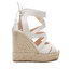Kanna Еспадрили Kanna 22KV6022 Sportsuede Off White