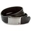 Tommy Hilfiger Pánský pásek Tommy Hilfiger Th Plaque Belt 3.5 Adj AM0AM01995 002